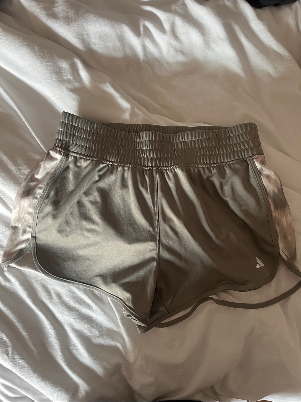 Athletic Olive Green Women’s Running Shorts